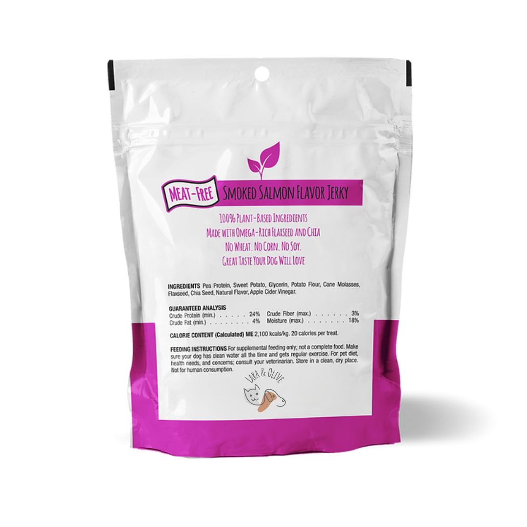 Smoked Salmon Flavor Jerky | Premium Dog Treat