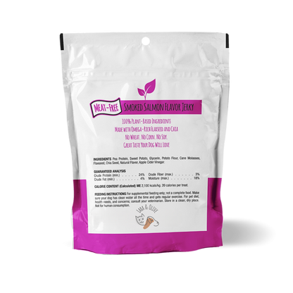 Smoked Salmon Flavor Jerky | Premium Dog Treat