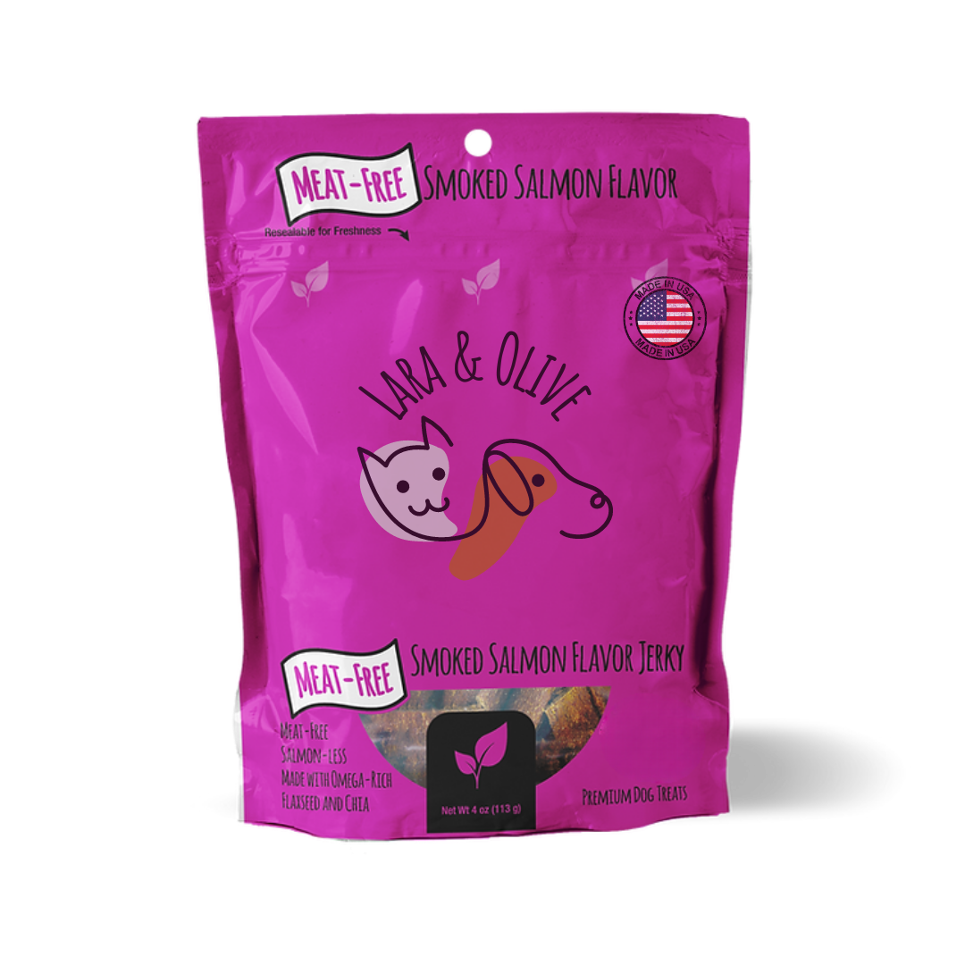 Smoked Salmon Flavor Jerky | Premium Dog Treat